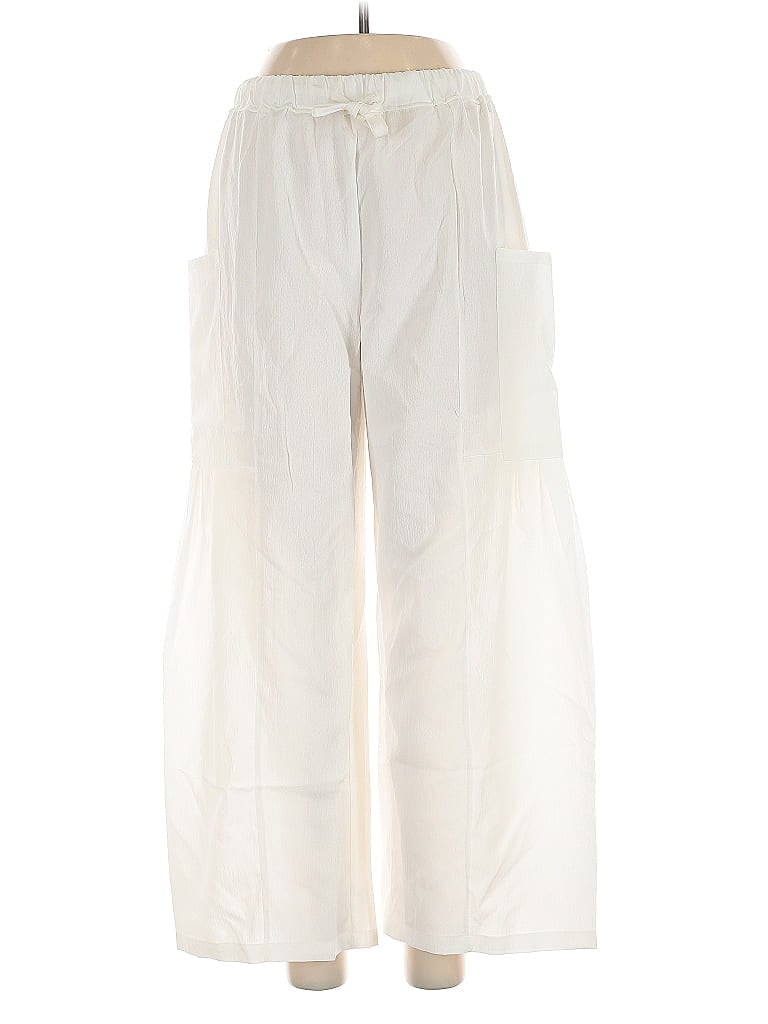 Pre-owned Unbranded Casual Pants In White