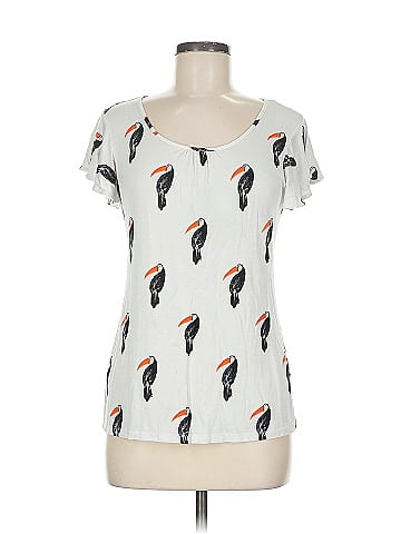 Ann Taylor Factory Short Sleeve T-Shirt (view 1)