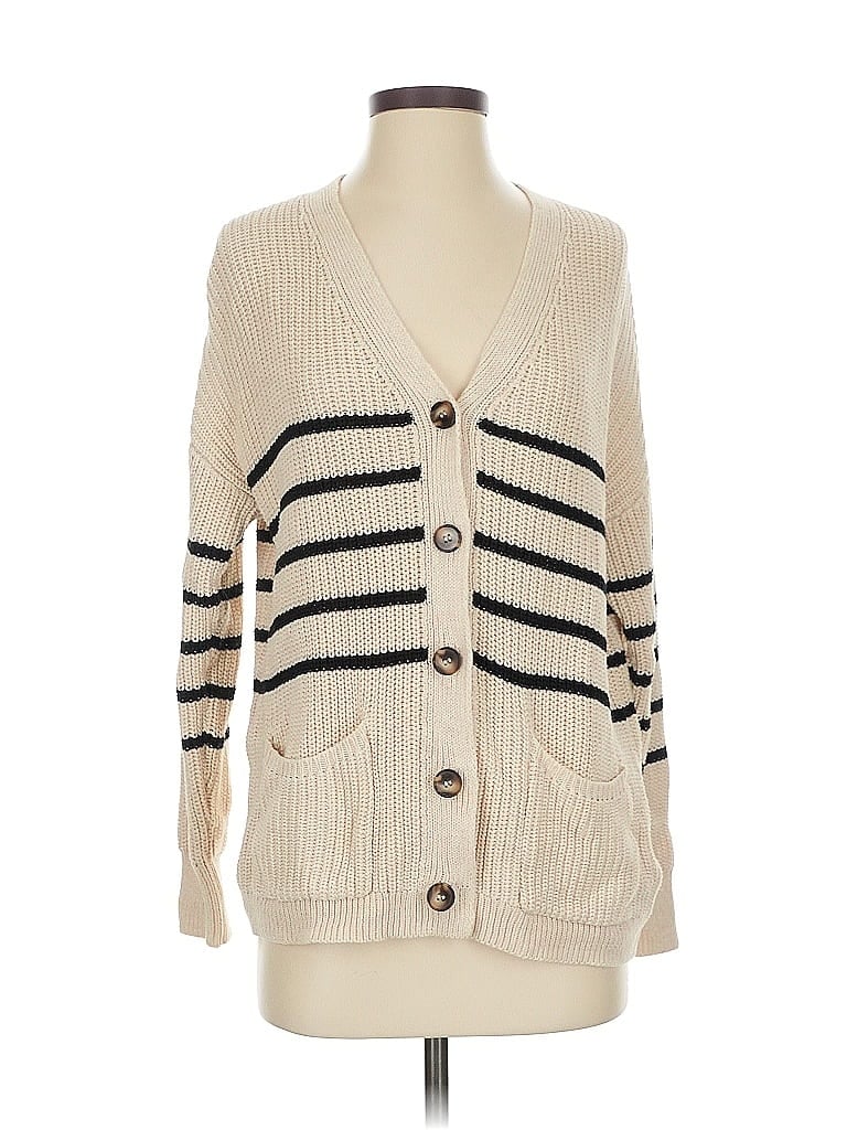 Click to view more detailed imagery on our partner's website Pre-owned John & Jenn Cardigan Sweater In White
