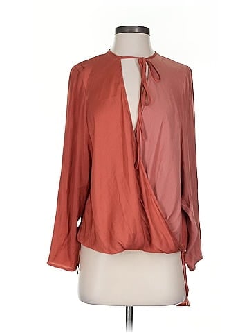 Silence and Noise Long Sleeve Blouse (view 1)
