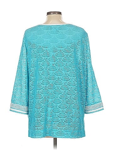 Alfred Dunner 3/4 Sleeve Blouse (view 2)