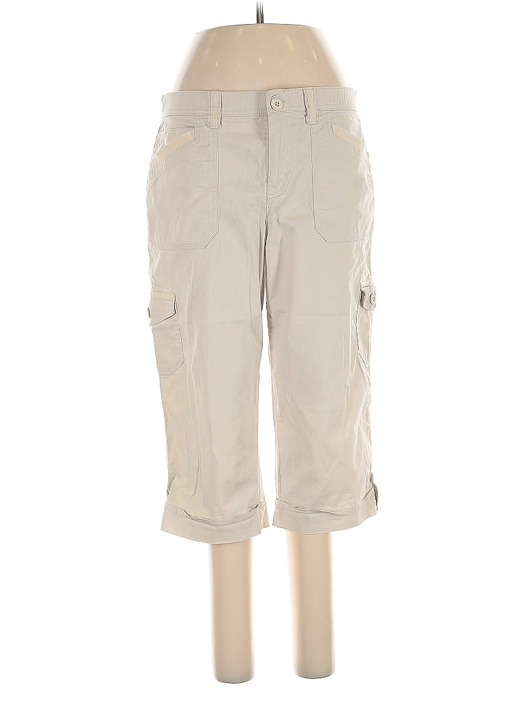 Pre-owned Gloria Vanderbilt Cargo Pants In Brown