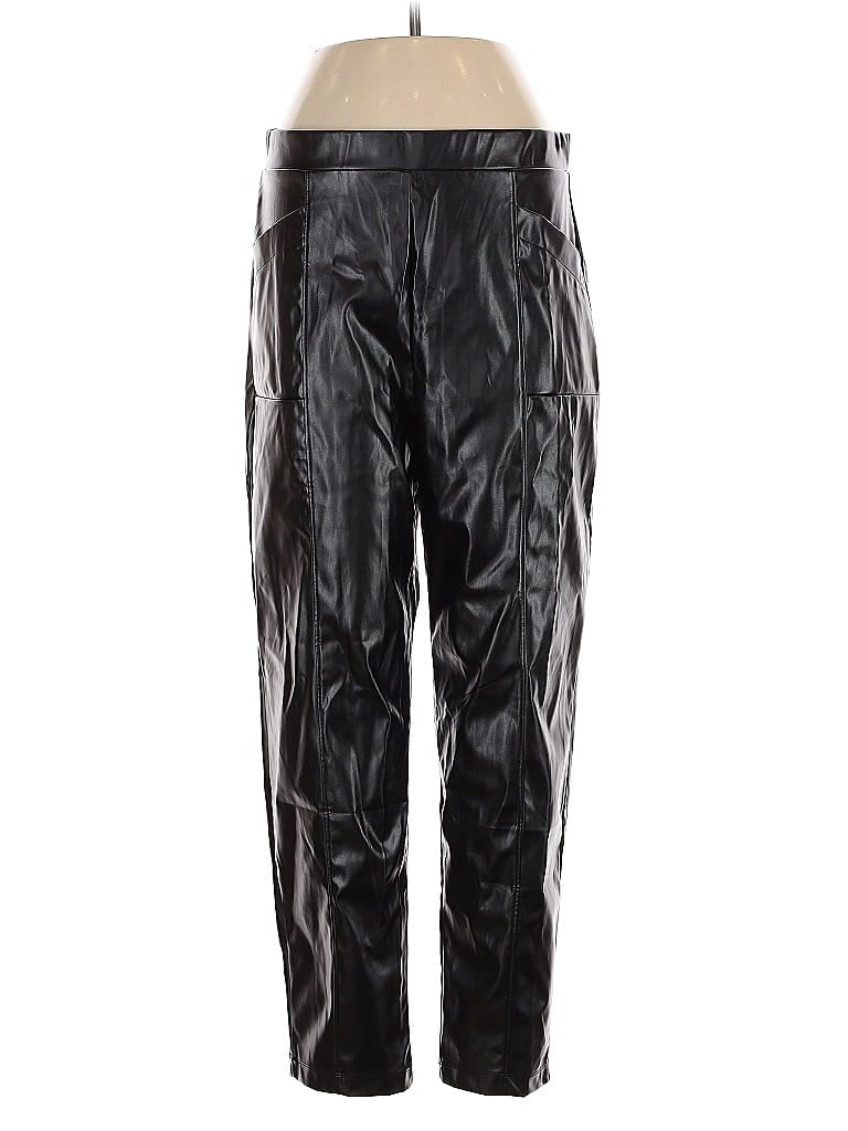 Pre-owned H By Halston Casual Pants In Black