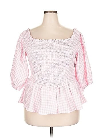 City Chic 3/4 Sleeve Blouse (view 1)