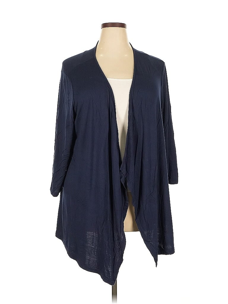 Pre-owned Unbranded Cardigan Sweater In Blue