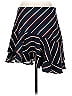 Express Stripes Blue Casual Skirt Size 12 - photo 2