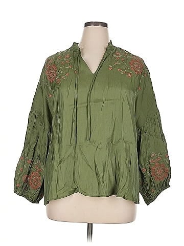 Cato 3/4 Sleeve Blouse (view 1)