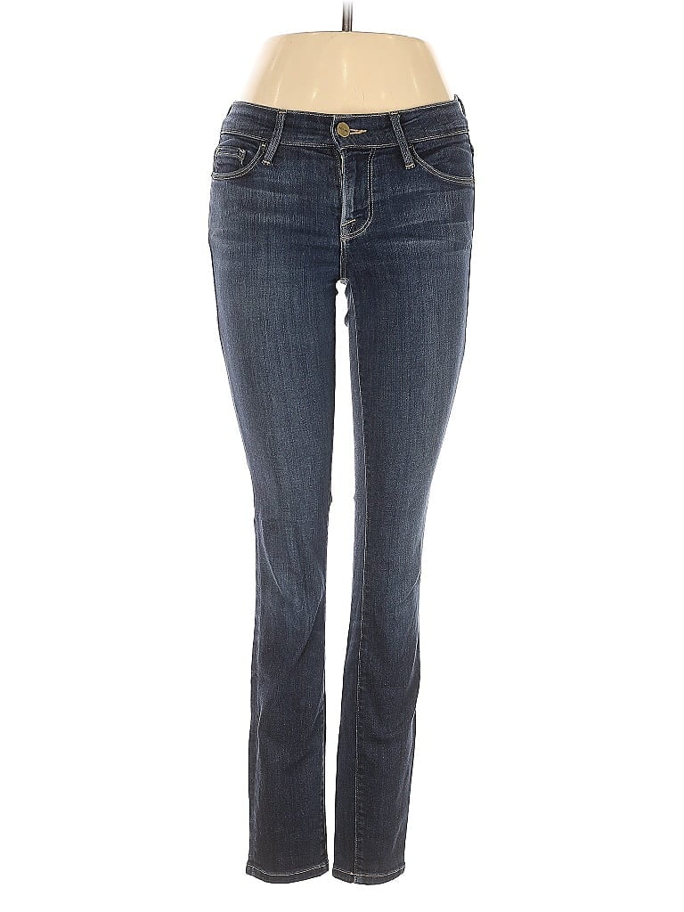 Pre-owned Frame Jeans In Blue