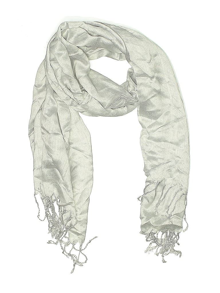 Pre-owned Unbranded Scarf In Gray