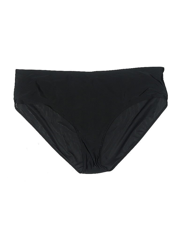 Pre-owned Unbranded Swimsuit Bottoms In Black