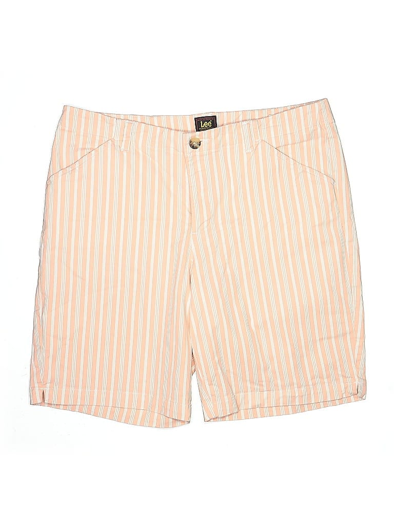 Pre-owned Lee Shorts In Orange