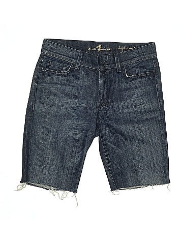 7 For All Mankind Denim Shorts (view 1)