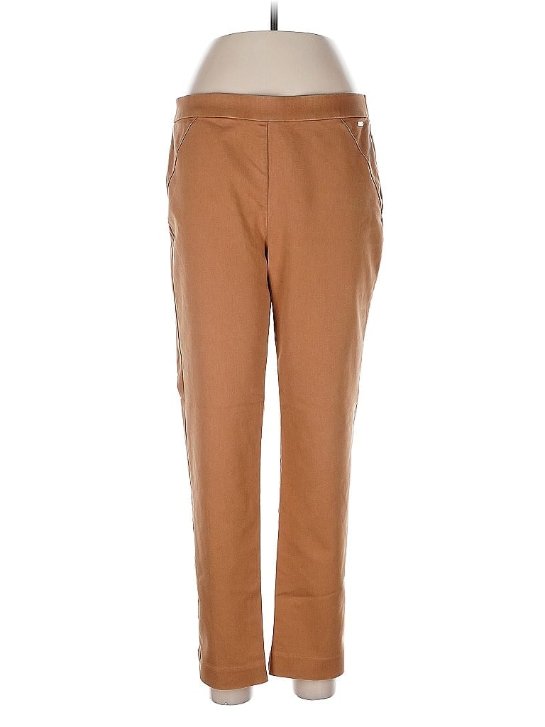 Pre-owned Calvin Klein Casual Pants In Brown