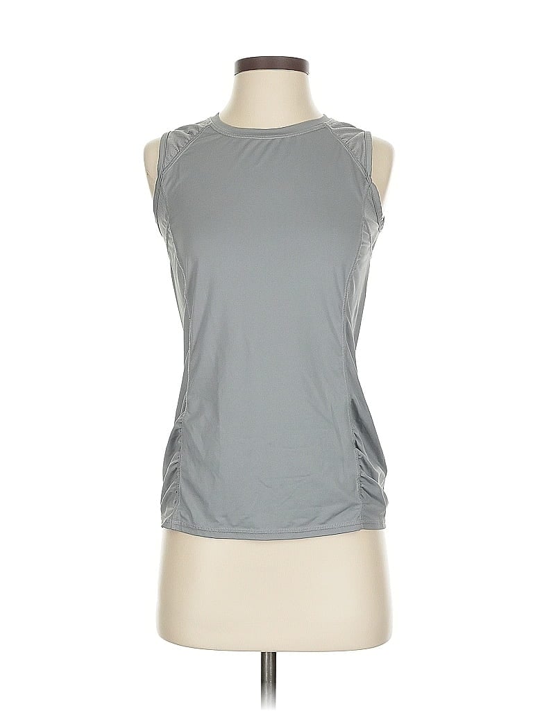 Click to view more detailed imagery on our partner's website Pre-owned Athleta Sleeveless T-shirt In Gray