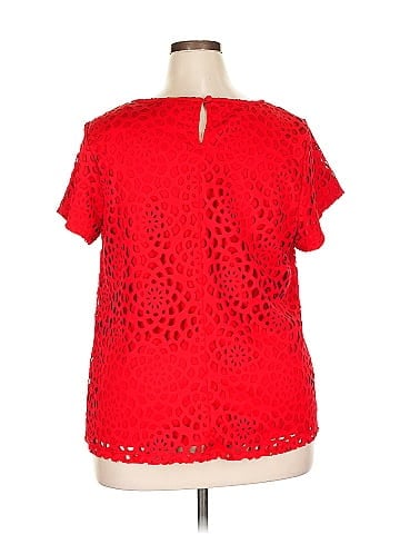 Roz & Ali Short Sleeve Blouse (view 2)