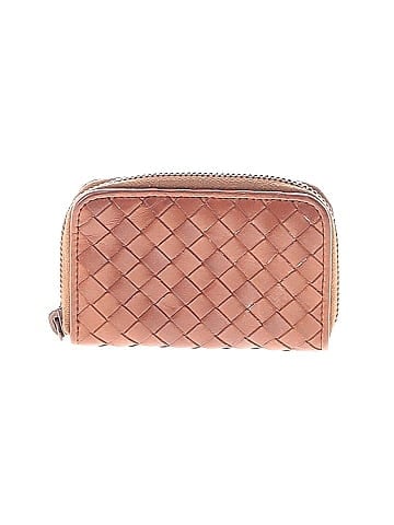 Bottega Veneta Leather Intrecciato Card Holder (view 2)
