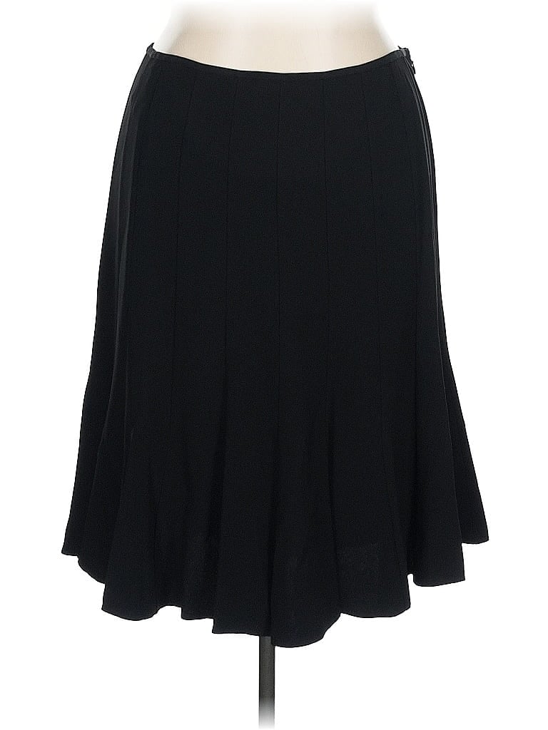 Pre-owned Lafayette 148 Formal Skirt In Black