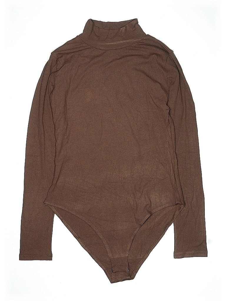Pre-owned Unbranded Bodysuit In Brown