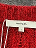 Vince. Red Wool Pullover Sweater Size L - photo 7