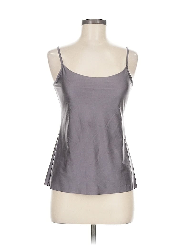 COMMANDO Pre-owned Sleeveless Top Gray Sweetheart Neckline Tops