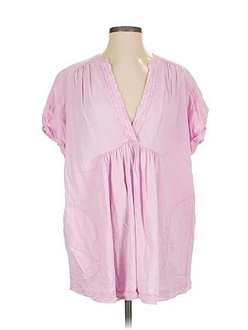 Free People Short Sleeve Blouse (view 1)