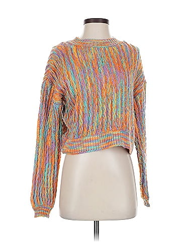 Blue Blush Pullover Sweater (view 1)