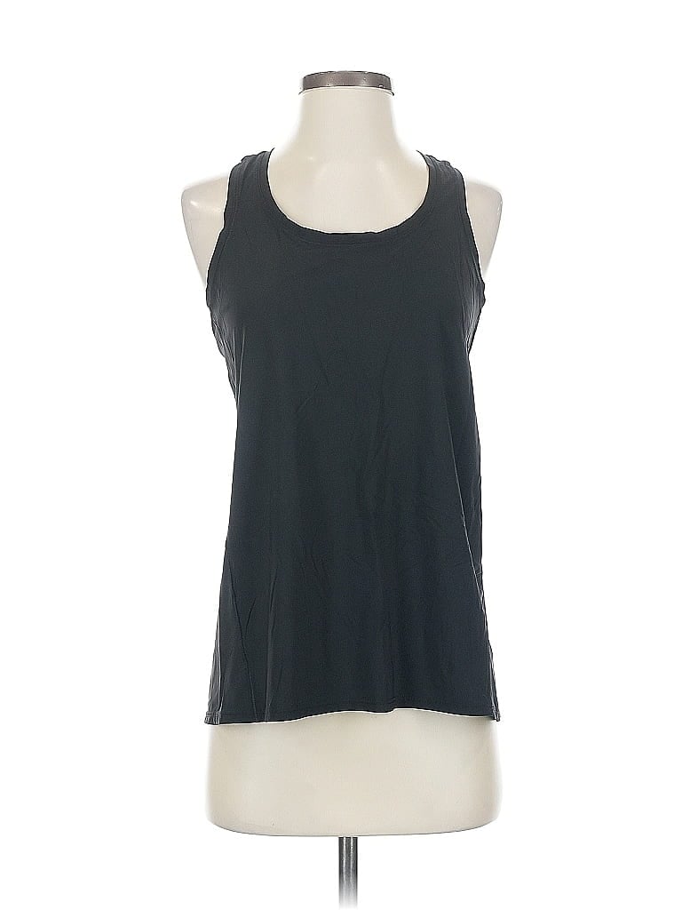 Pre-owned Athleta Sleeveless T-shirt In Black