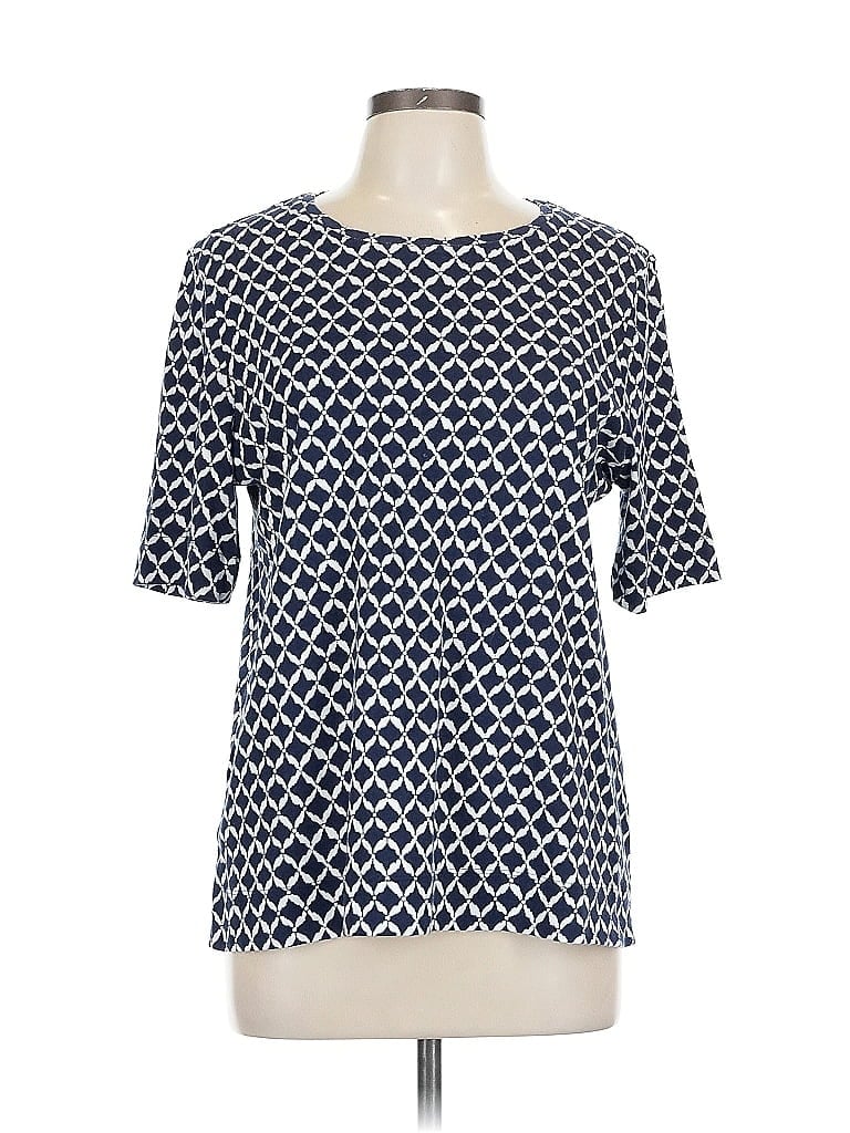 Click to view more detailed imagery on our partner's website Pre-owned Chico's 3/4 Sleeve T-shirt In Blue