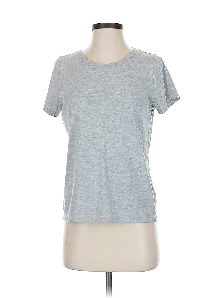 Pre-owned Unbranded Short Sleeve T-shirt In Gray