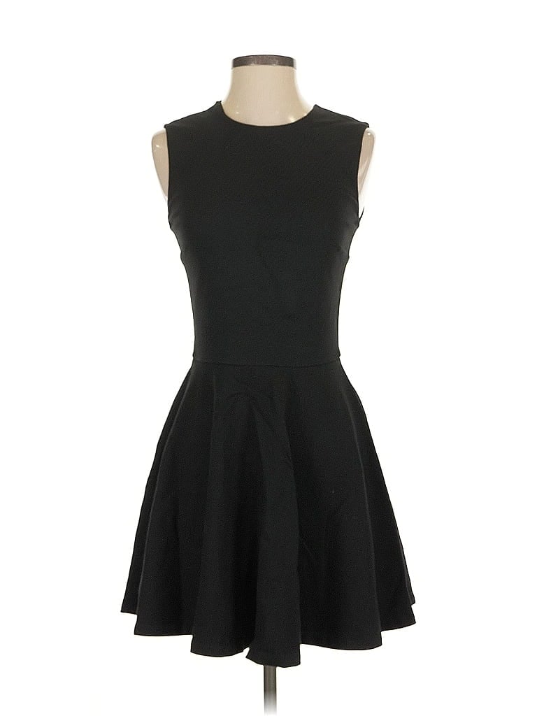 Pre-owned Diane Von Furstenberg Cocktail Dress In Black