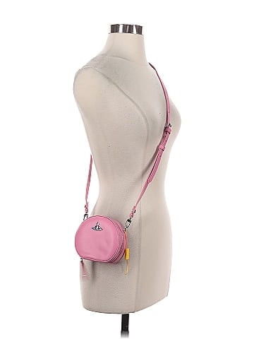 Vivienne Westwood Leather Mini Round Crossbody Bag (view 2)