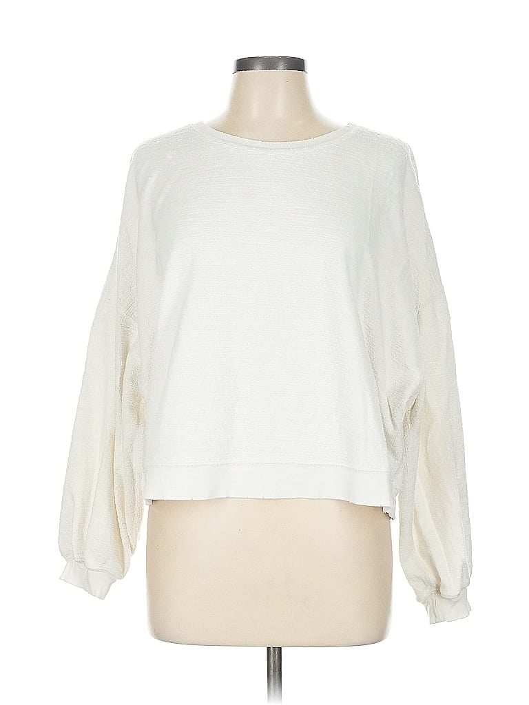 Click to view more detailed imagery on our partner's website Pre-owned Amo Pullover Sweater In White