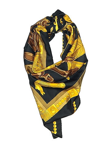 Hermès Silk Cuillers D'Afrique 90cm Scarf (view 1)