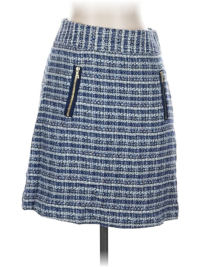 Pre-owned Ann Taylor Loft Casual Skirt In Blue