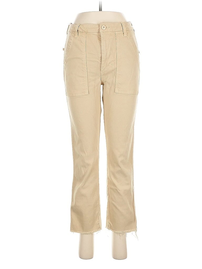 Pre-owned Amo Khaki Pant In Brown
