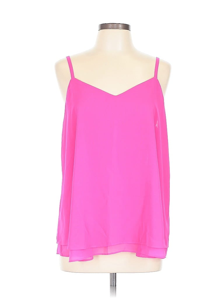 Pre-owned Torrid Sleeveless Blouse In Pink