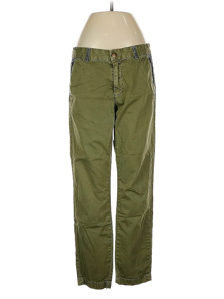 Pre-owned Current Elliott Cargo Pants In Green