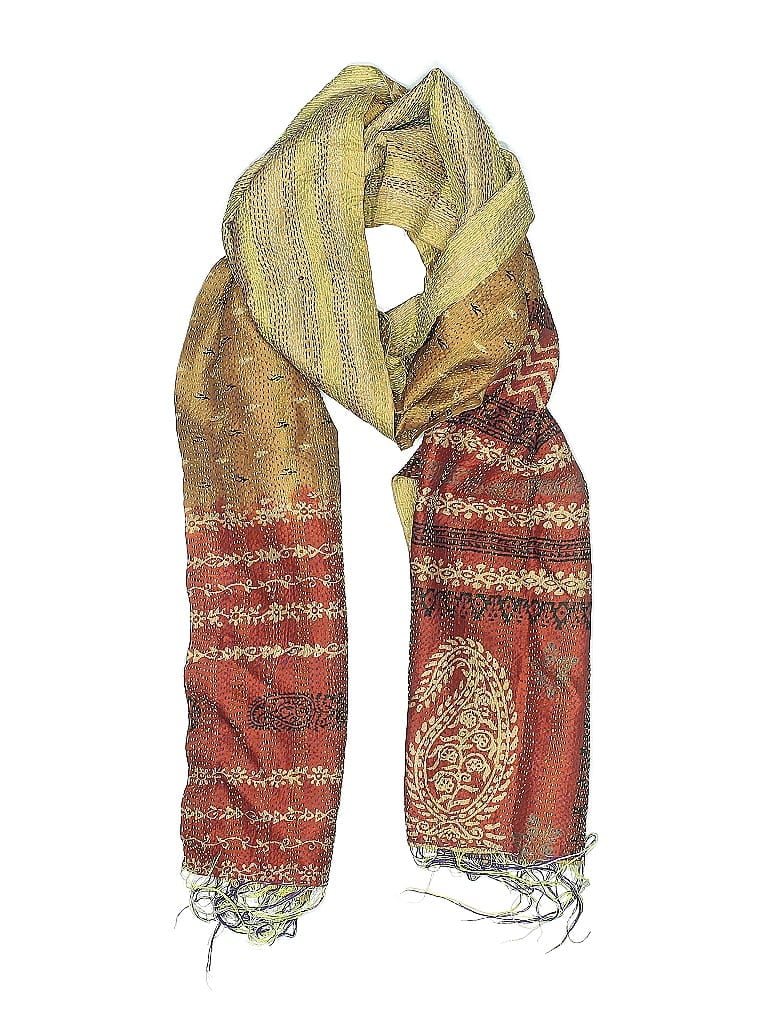 UNBRANDED Pre-owned Scarf In Green