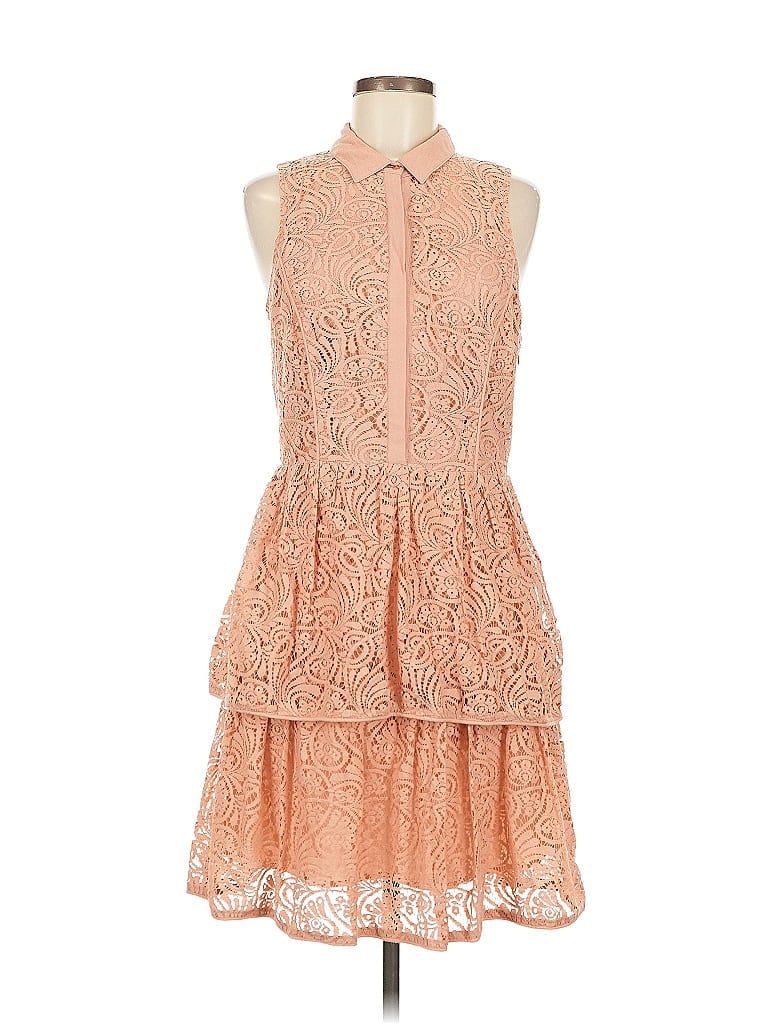 Pre-owned The Addison Story Cocktail Dress In Orange