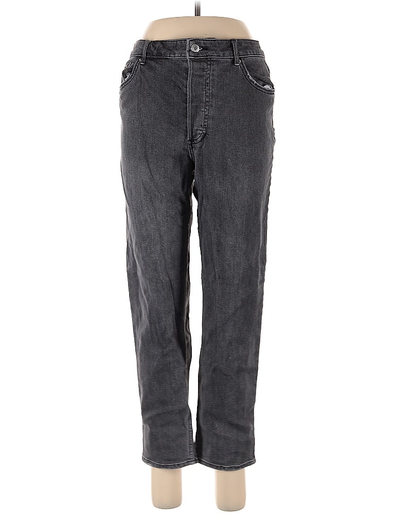 Pre-owned H&m Jeans In Gray