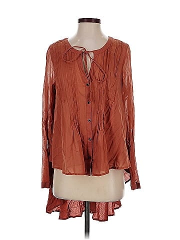 Free People Long Sleeve Blouse (view 1)