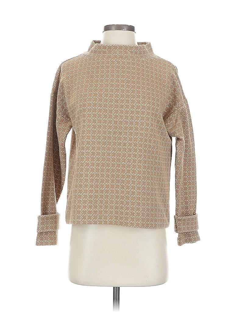 Pre-owned Ann Taylor Turtleneck Sweater In Brown