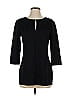 St. John Sport Black 3/4 Sleeve Top Size P (petite) - photo 1