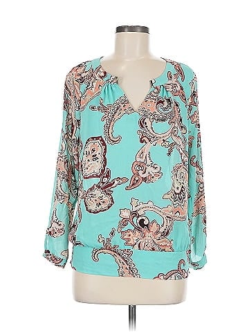 7th Avenue Design Studio New York & Company 3/4 Sleeve Blouse (view 1)