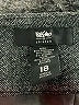 Mossimo Chevron-herringbone Gray Formal Skirt Size 18 - photo 4