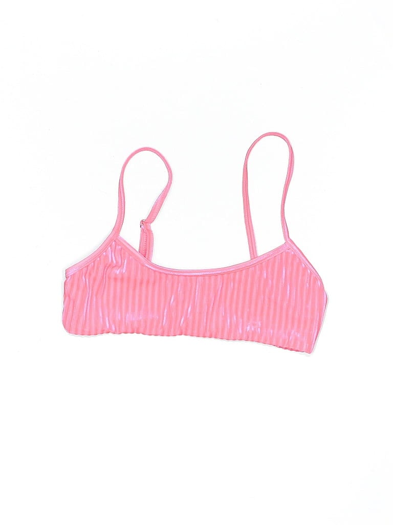 Pre-owned Unbranded Swimsuit Top Pink Swimwear