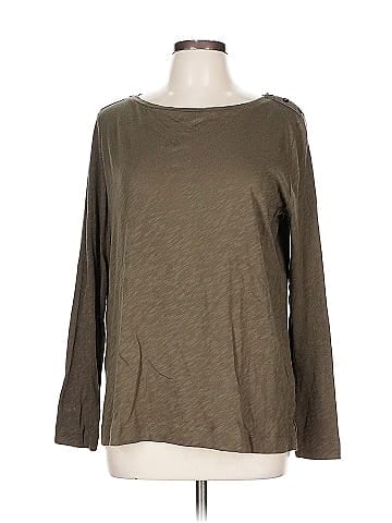 Ann Taylor LOFT 3/4 Sleeve T-Shirt (view 1)