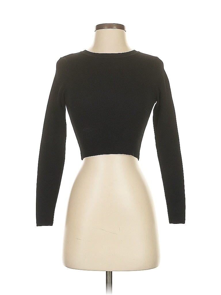 Click to view more detailed imagery on our partner's website Pre-owned Zara Cardigan Sweater In Black