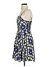 Old Navy 100% Rayon Argyle Blue Cocktail Dress Size XS - photo 5