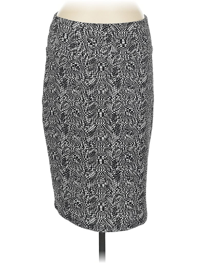Pre-owned Lularoe Formal Skirt In Gray